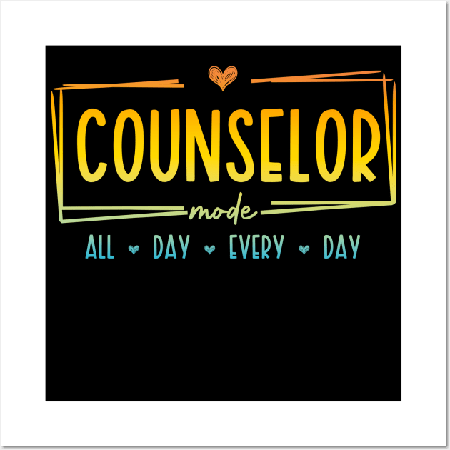 School Counselor Wall Art by Xtian Dela ✅